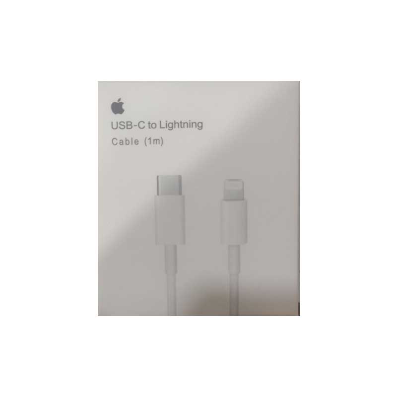 تصویری از کابل USB-C به لایتنینگ اورجینال اپل یک متری An image of a one-meter original Apple USB-C to Lightning cable www.zingco.ir