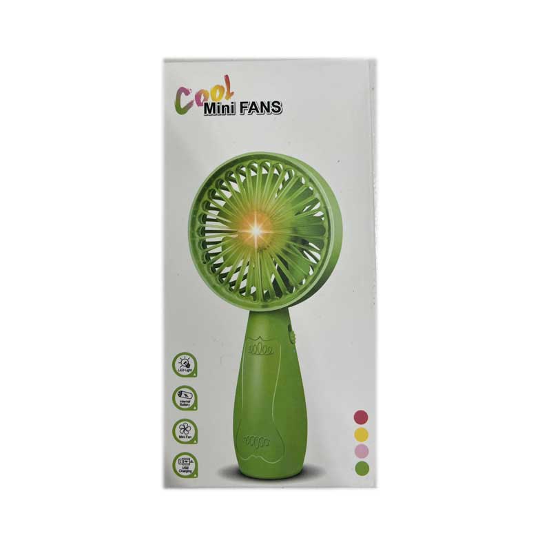 تصویری از پنکه - مینی فن لایت دار A picture of the lighted mini fan minifans no.8131 WWW.zingco.ir